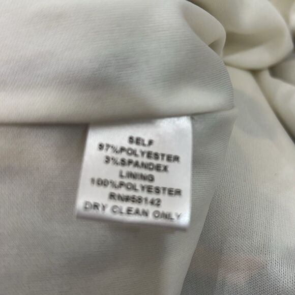 London Times Women’s Dress Sweatheart Neck Gold Brown Print Sleeveless Sheath - Picture 9 of 9